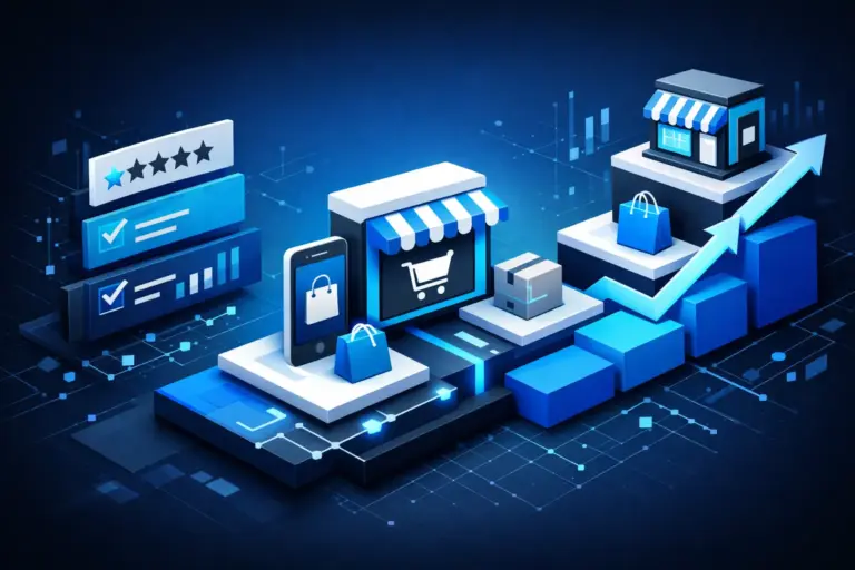 تقييم منصات التجارة لاختيار متجر ينمو معك
